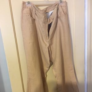 Old Navy wide leg linen pants